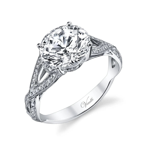 14K W Ring 62Rd 0.26Ct