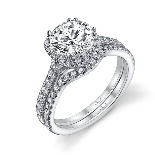 14K W  Ring 54Rd 0.70Ct