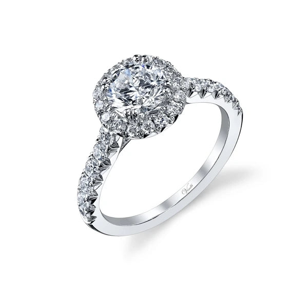 14K W Ring 46Rd 0.78Ct