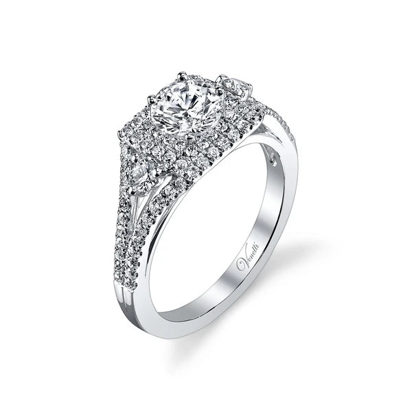 14K W Ring 106Rd 0.66Ct