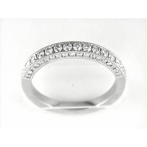 14K W Band 33Rd 0.47Ct