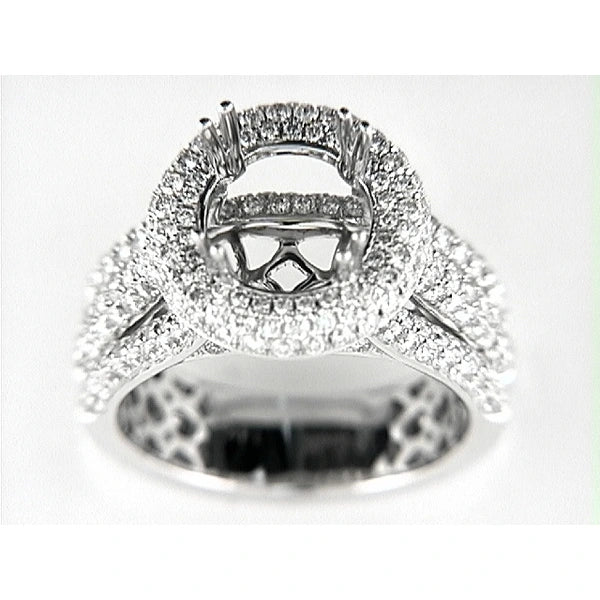 14K W Ring 236Rd 1.91Ct