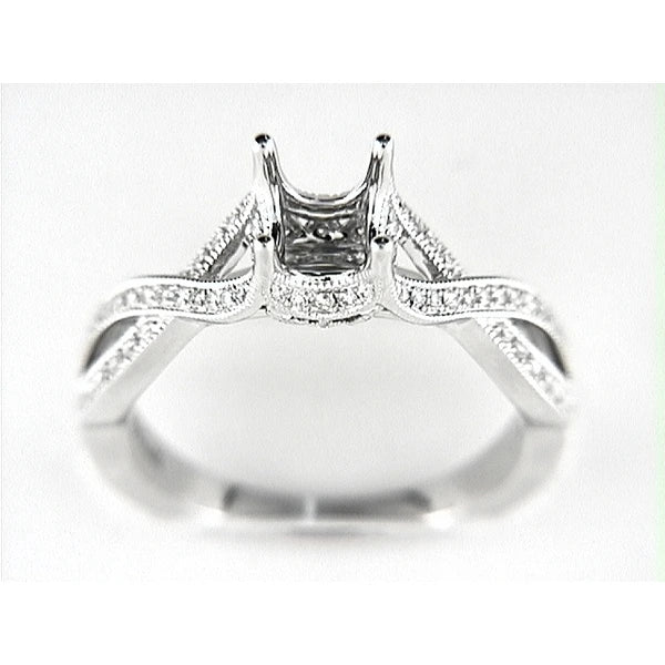 14K W Ring 72Rd 0.23Ct
