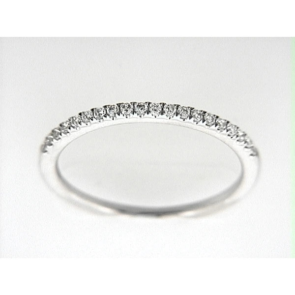 14K W Band 20Rd 0.17Ct