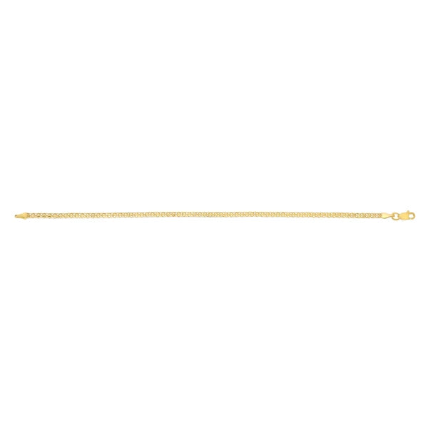 14K 2.5mm Bismark Chain
