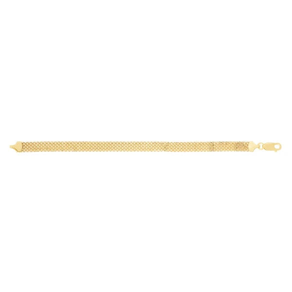 14K 7mm Bismark Chain