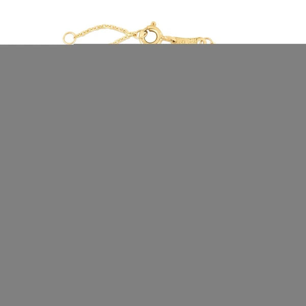 14K Blue Evil Eye Bracelet