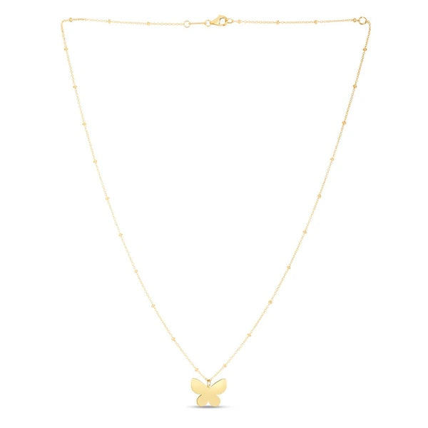 14K Pápillon Butterfly Necklace
