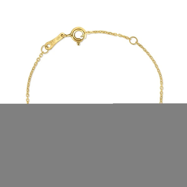 14K Rainbow Children's Bracelet