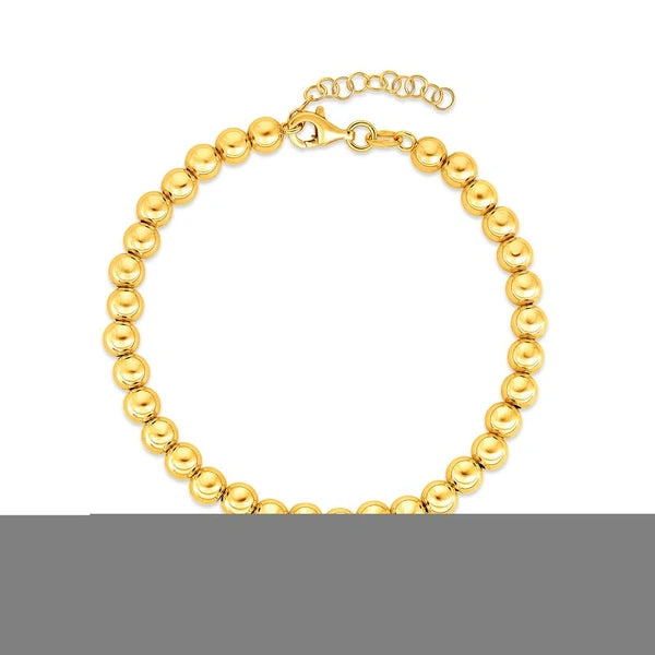 14K Gold 5mm Bead Chain