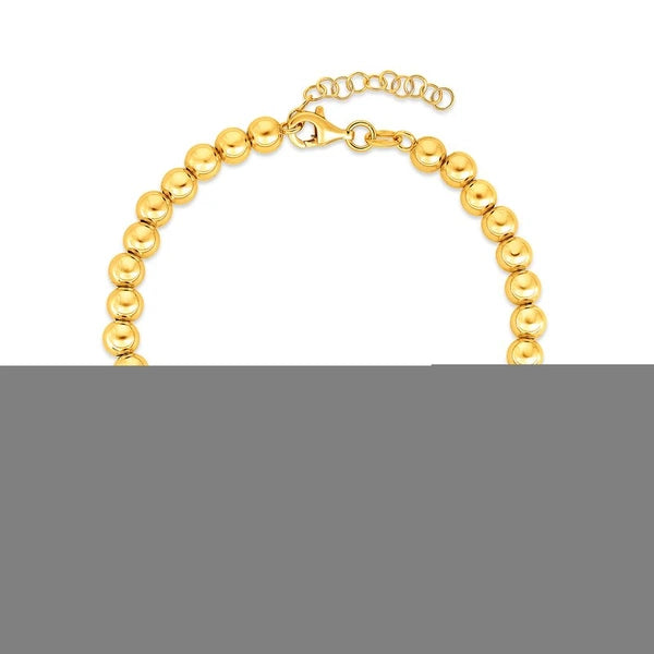 14K Gold 5mm Bead Chain