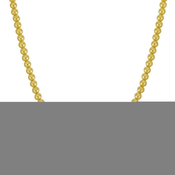 14K Gold 6mm Bead Chain