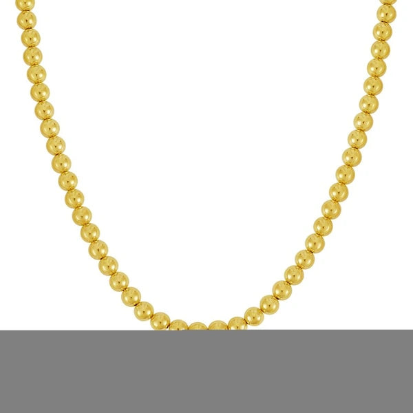 14K Gold 7mm Bead Chain
