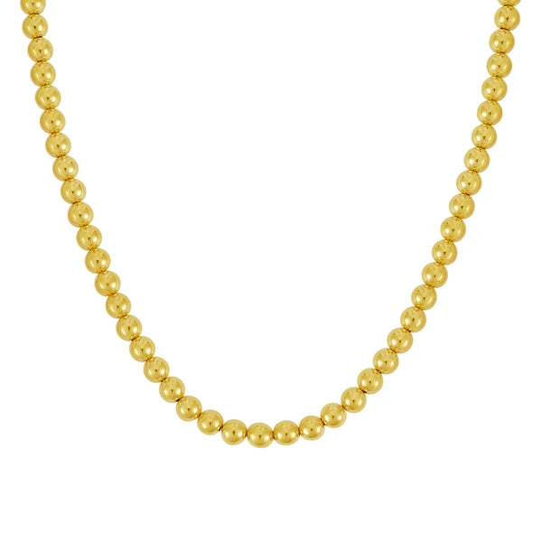 14K Gold 7mm Bead Chain