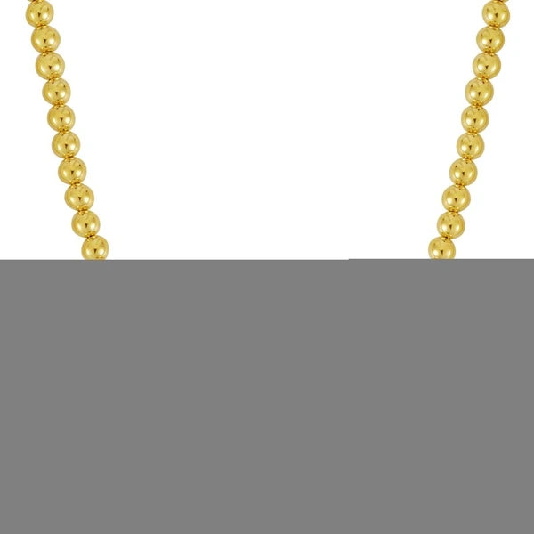 14K Gold 8mm Bead Chain