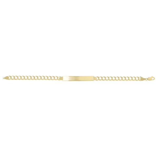 14K 5.7mm Curb ID Bracelet