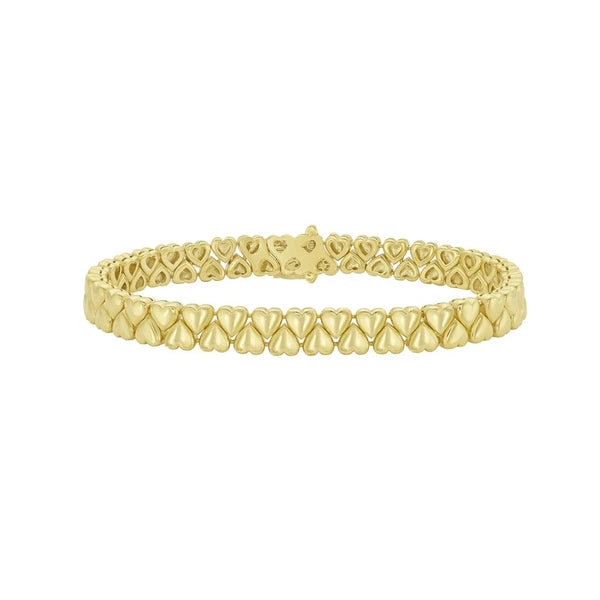 14K Sweetheart Link Bracelet