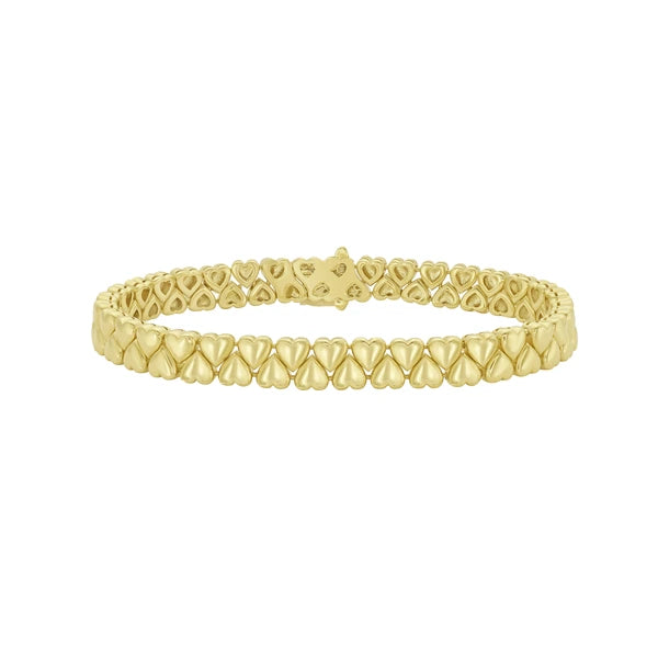 14K Sweetheart Link Bracelet