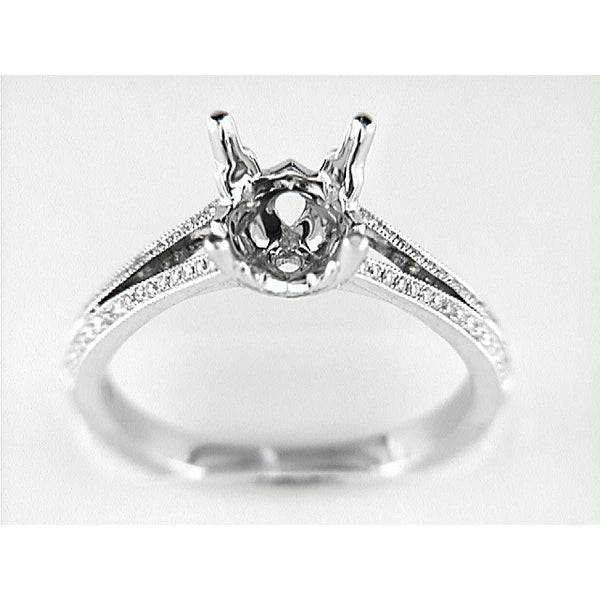 14K W Ring 110Rd 0.22Ct