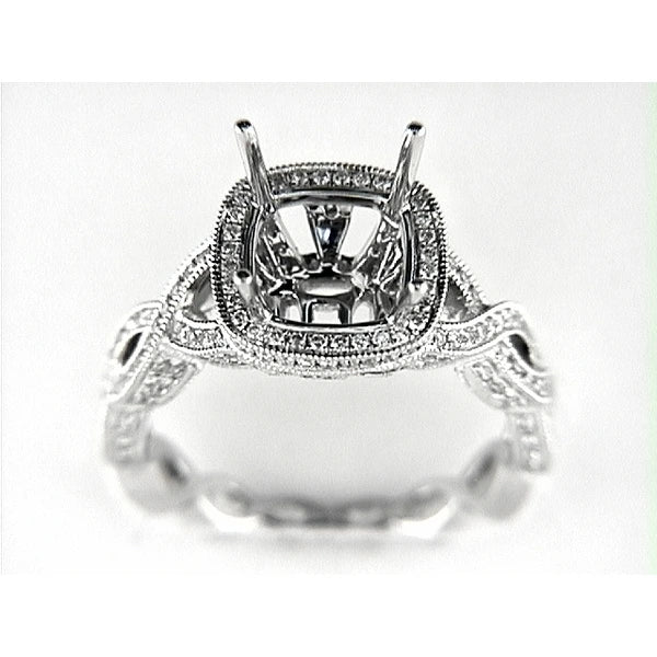 14K W Ring 230Rd 0.70Ct