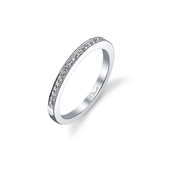 14K W Band 23Rd 0.14Ct