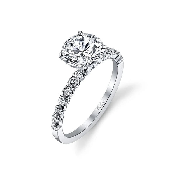 14K W Ring 14Rd 0.36Ct