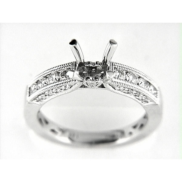 14K W Ring 26Rd 0.62Ct