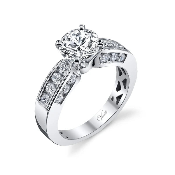 14K W Ring 20Rd 0.94Ct