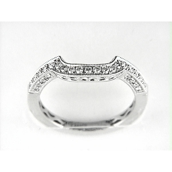 14K W Band 39Rd 0.41Ct