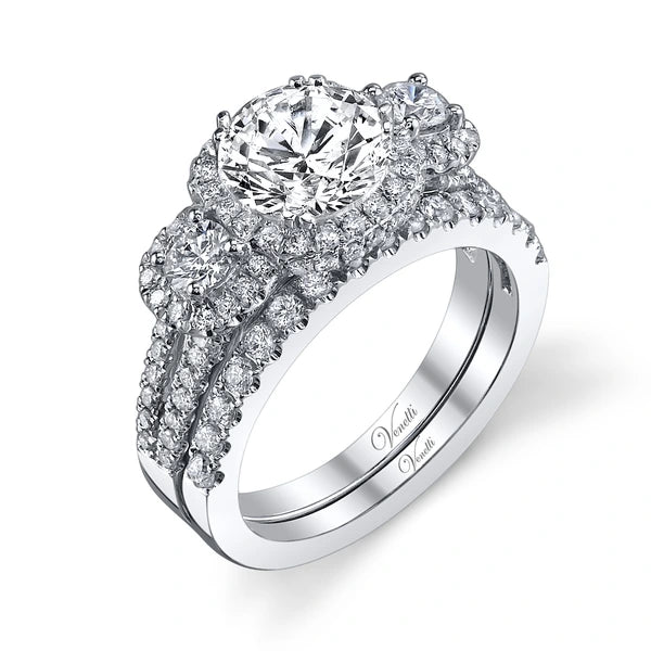 14K W Ring 84Rd 1.02Ct
