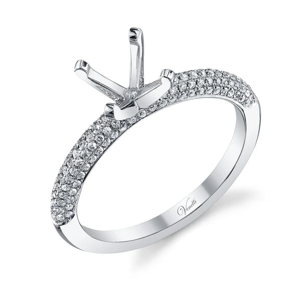 14K W Ring 134Rd 0.42Ct