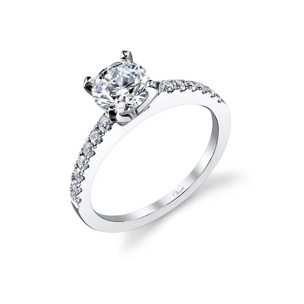 14K W Ring 14Rd 0.29Ct