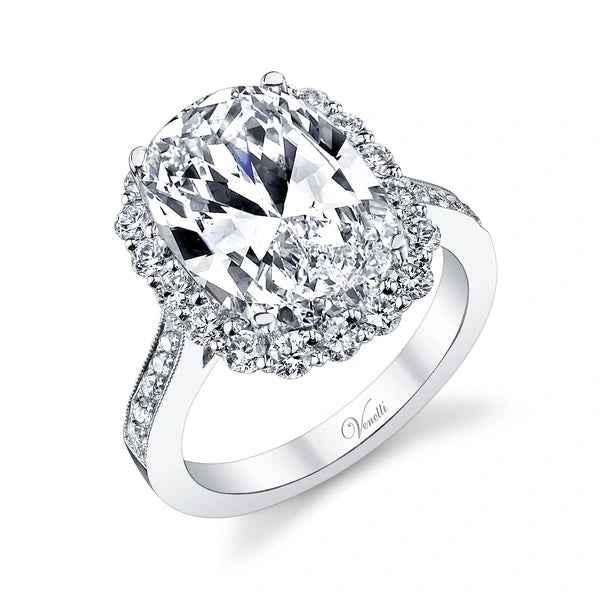 14K W Ring 30Rd 1.08Ct