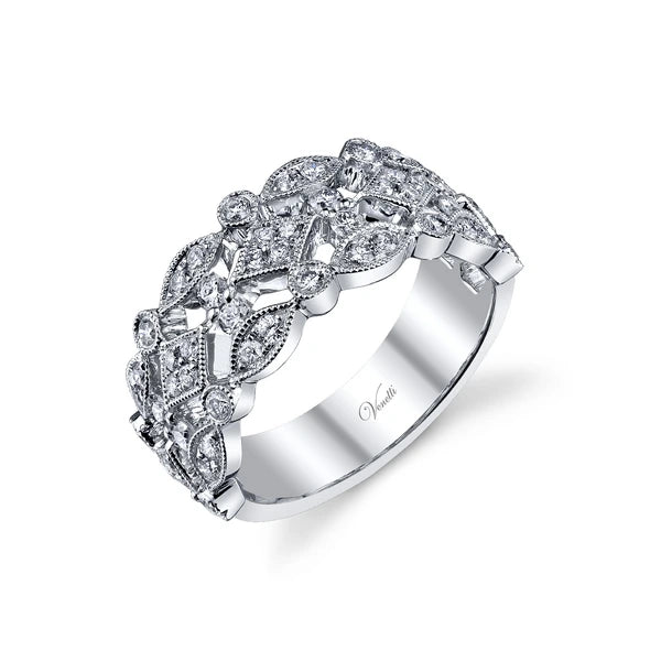 14K W Band 54Rd 0.79Ct