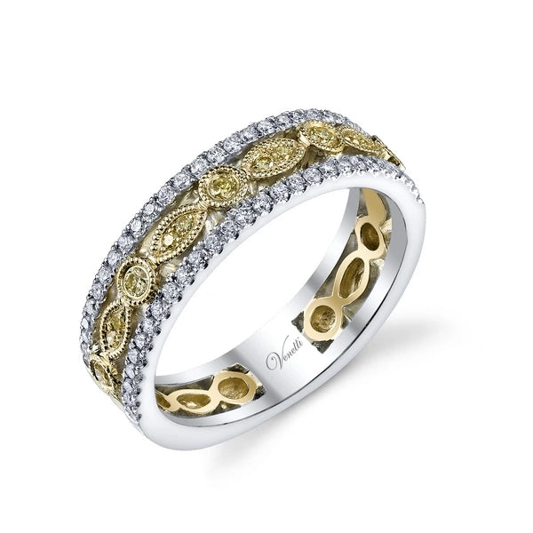 14K Yw Band 67Rd 0.44Ct