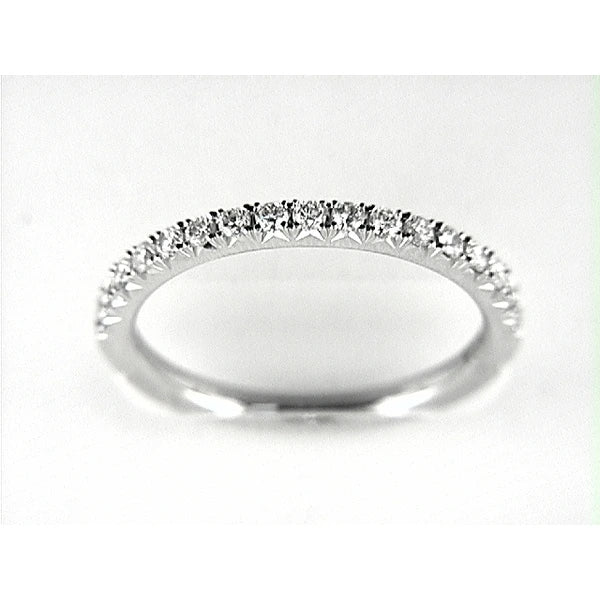 14K W Band 17Rd 0.39Ct