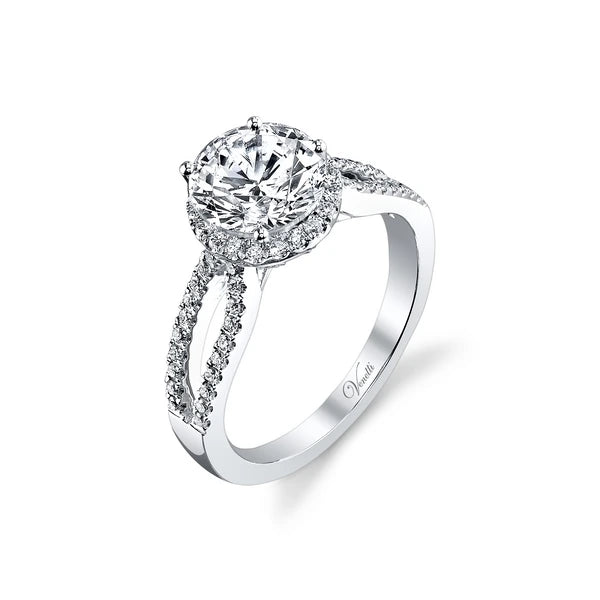 14K W Ring 72Rd 0.42Ct