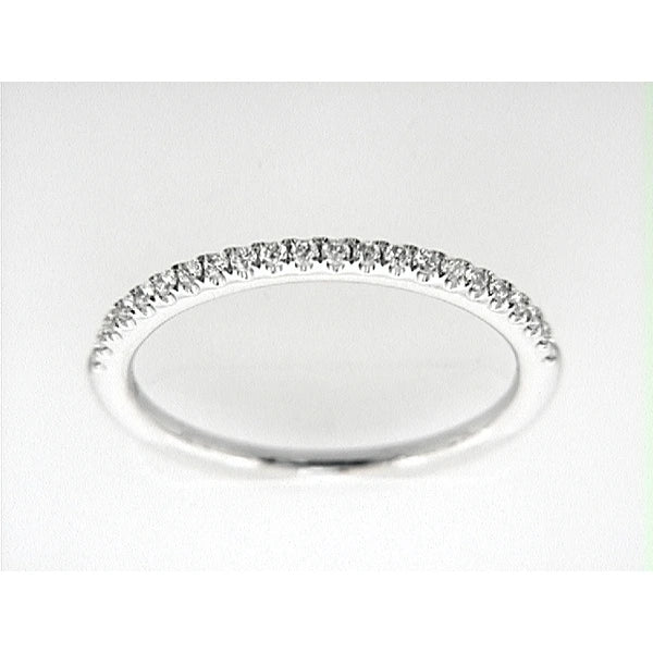 14K W Band 22Rd 0.19Ct