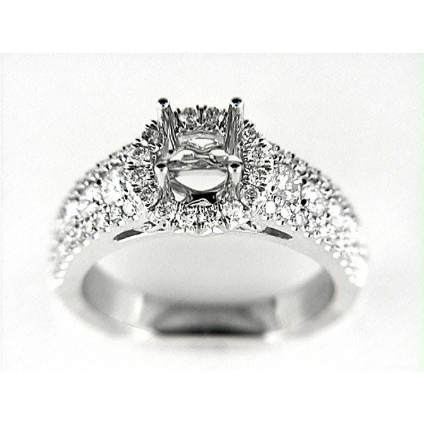 14K W Ring 66Rd 1.17Ct