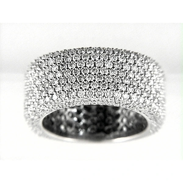 14K W Band 311Rd 3.66Ct