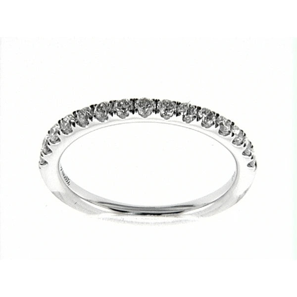 14K W Band 15Rd 0.47Ct