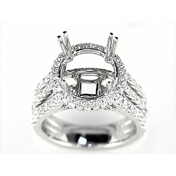 14K W Ring 108Rd 1.80Ct