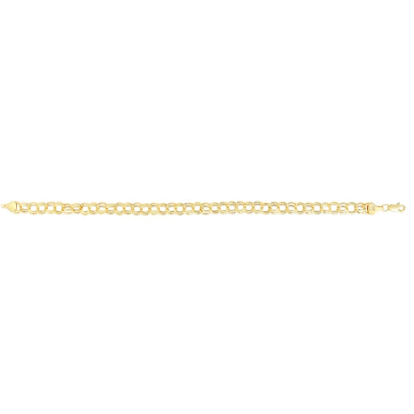 14K Yellow Gold Charm Bracelet