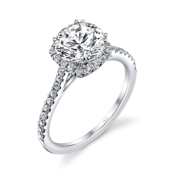 14K W Ring 36Rd 0.39Ct