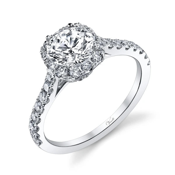 14K W Ring 50Rd 0.68Ct