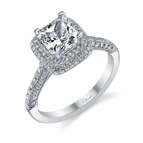 14K W Ring 152Rd 0.74Ct