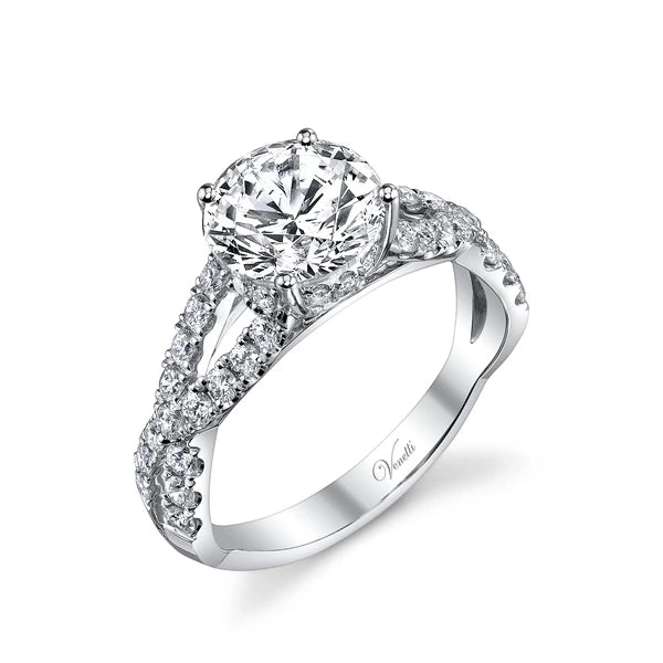 14K W Ring 42Rd 0.69Ct