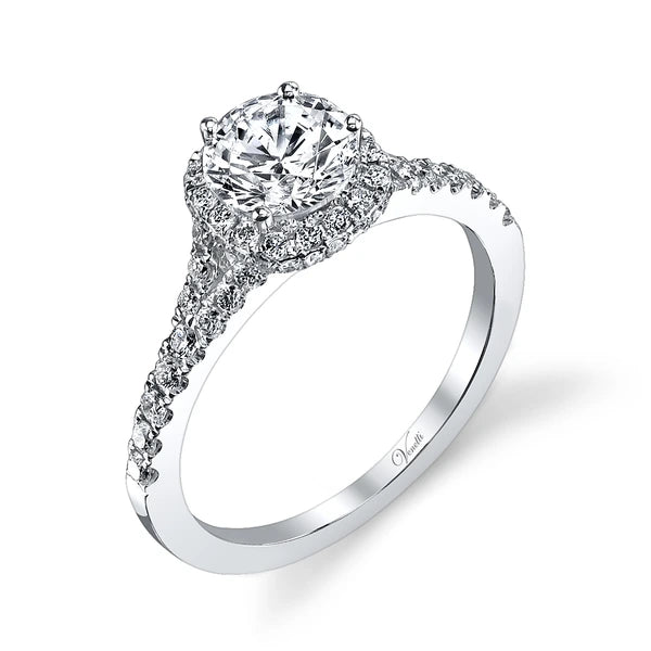 14K W Ring 62Rd 0.51Ct