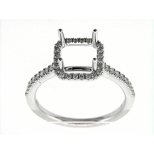 14K W Ring 42Rd 0.30Ct