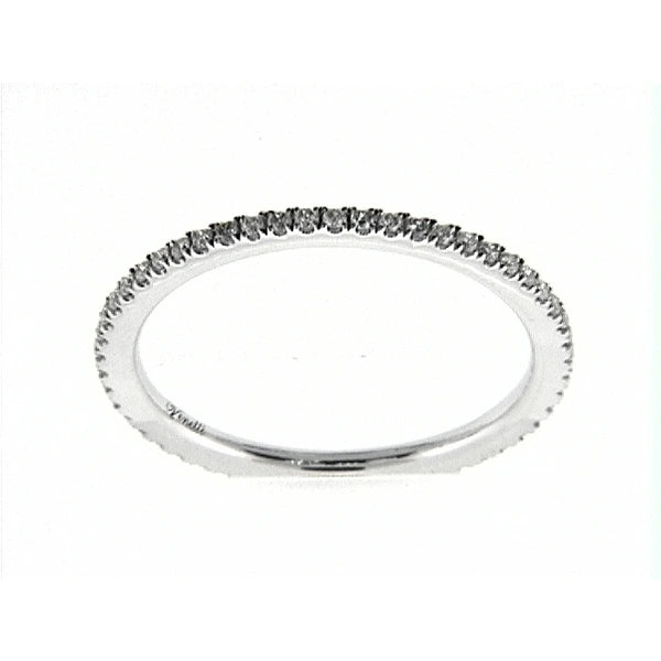 14K W Eternity Band 52Rd 0.27Ct